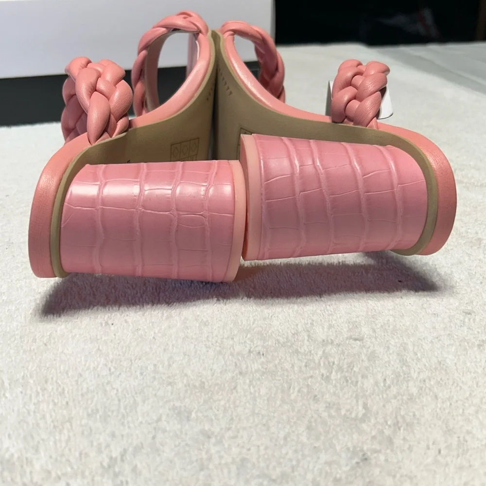 Dolce‎ Vita Women’s Pailey Pink Braided Heels Size 8.5 New In Box $65 - Picture 3 of 8